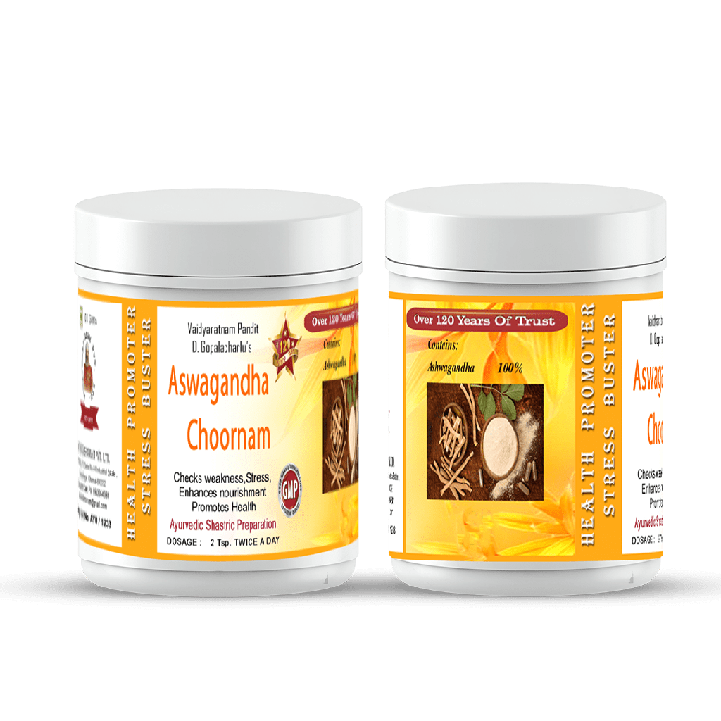 Aswagandha Choornam - Reduce Stress and Revitalize Your Body