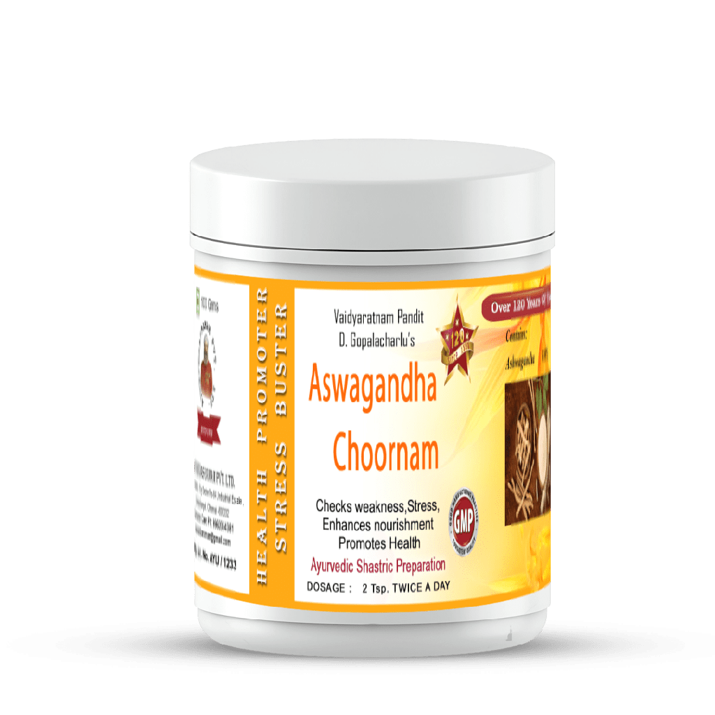 Aswagandha Choornam - Reduce Stress and Revitalize Your Body