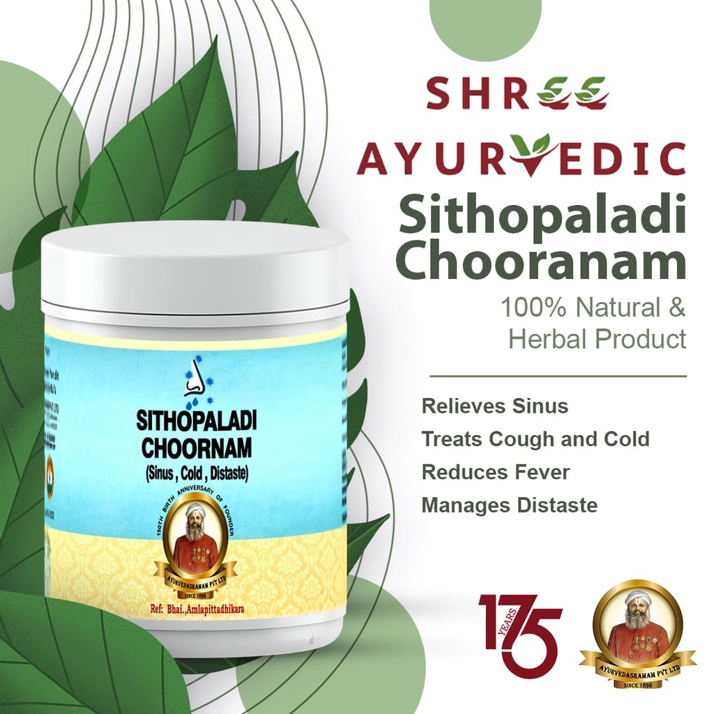 Sithopaladi Choornam - Relieves Cough and Improves Respiratory Health