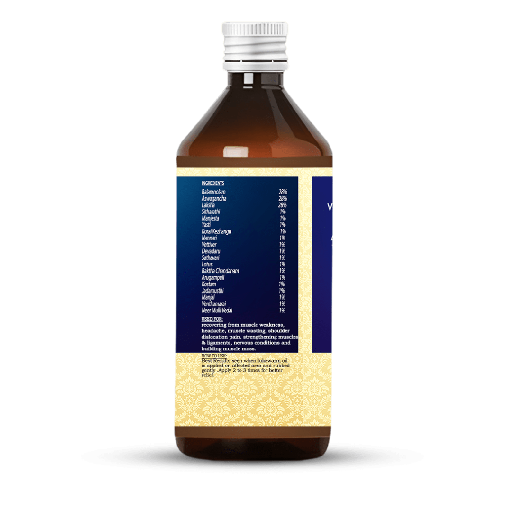 Bala Ashwagandhahi Thailam - Strengthens Muscles