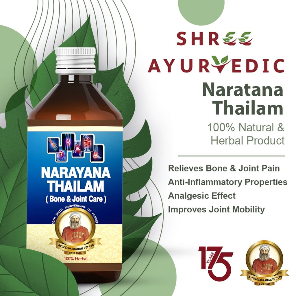 Narayana Thailam - Promotes Joint Health & Relieves Ailments