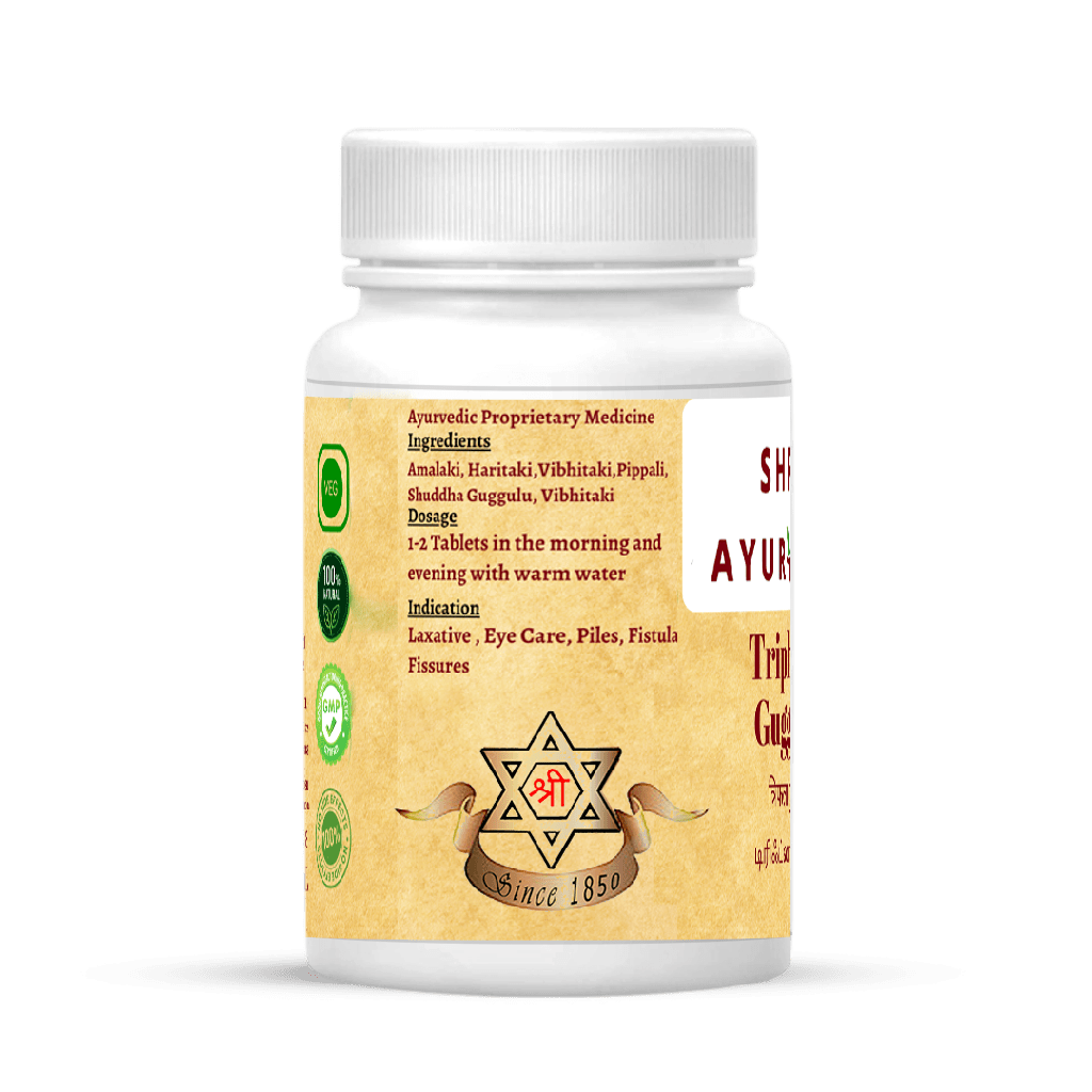 Triphala Guggulu - Herbal Remedy for Digestive and Eye Health
