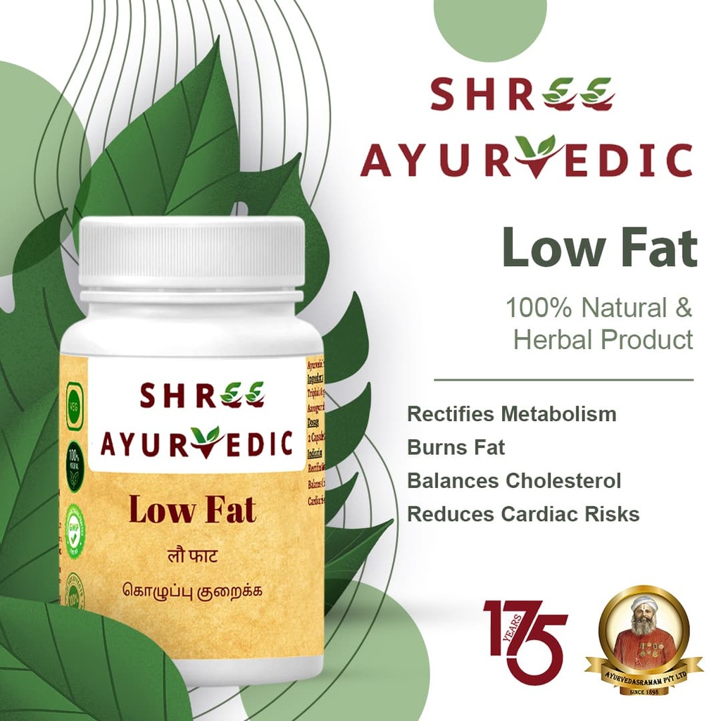 Low Fat Capsules - Natural Defense for Healthy Cholesterol Levels