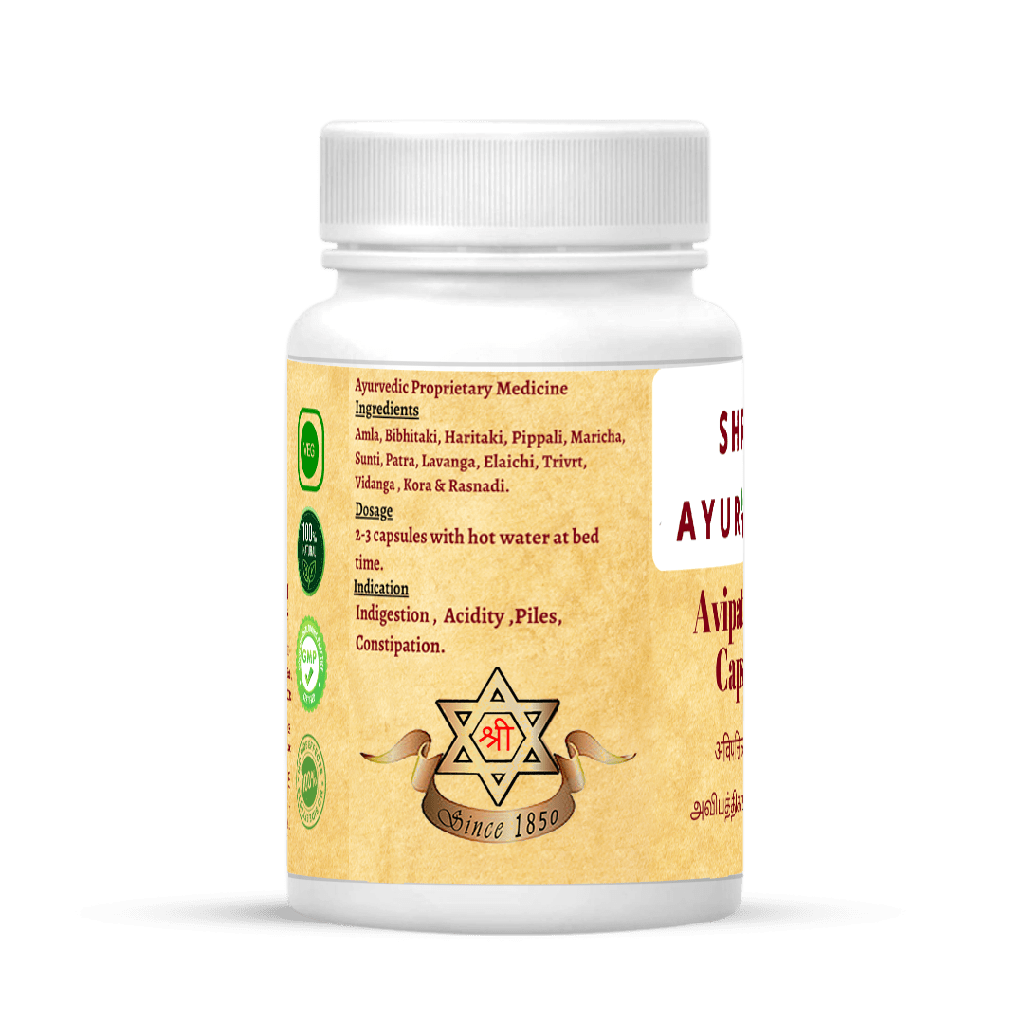 Avipattikar Capsules - Ayurvedic Relief for Acidity and Digestion