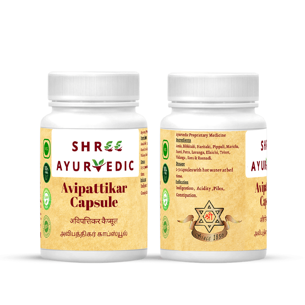 Avipattikar Capsules - Ayurvedic Relief for Acidity and Digestion