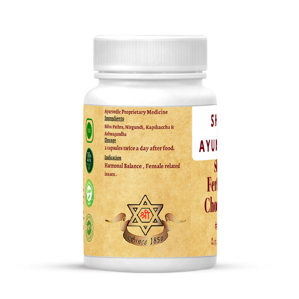 Shree Ferti Plus Capsules - Herbal Support for Hormonal and Reproductive Health