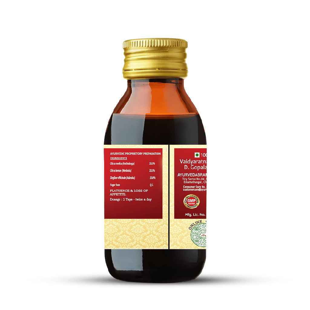 Madhiphala Rasayanam Syrup - Supports Digestion & Gut Health