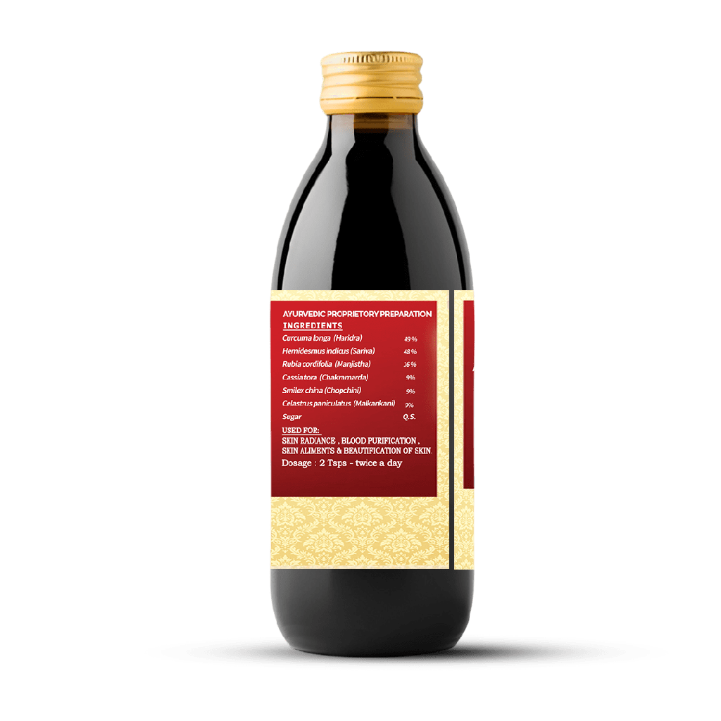 Raktha Shodaka Syrup - Purifies Blood for Healthy, Glowing Skin