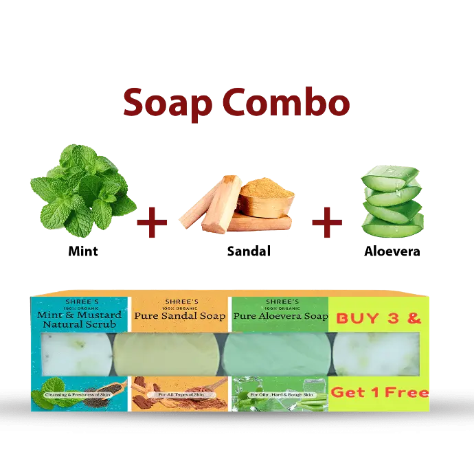 Soap Combo Super Saver Pack: Natural Skincare Essentials
