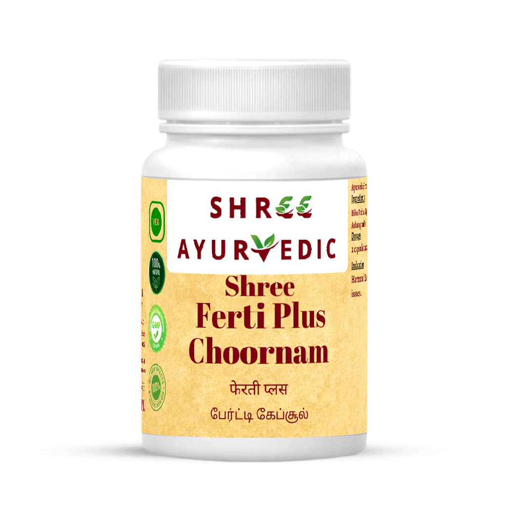 Shree Ferti Plus Capsules - Herbal Support for Hormonal and Reproductive Health