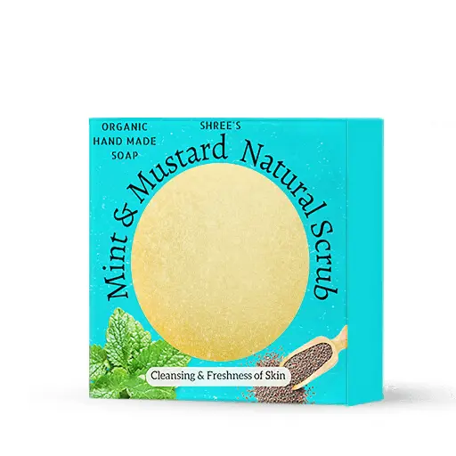 Mint & Mustard Scrub: Gentle Deep Cleansing & Exfoliation